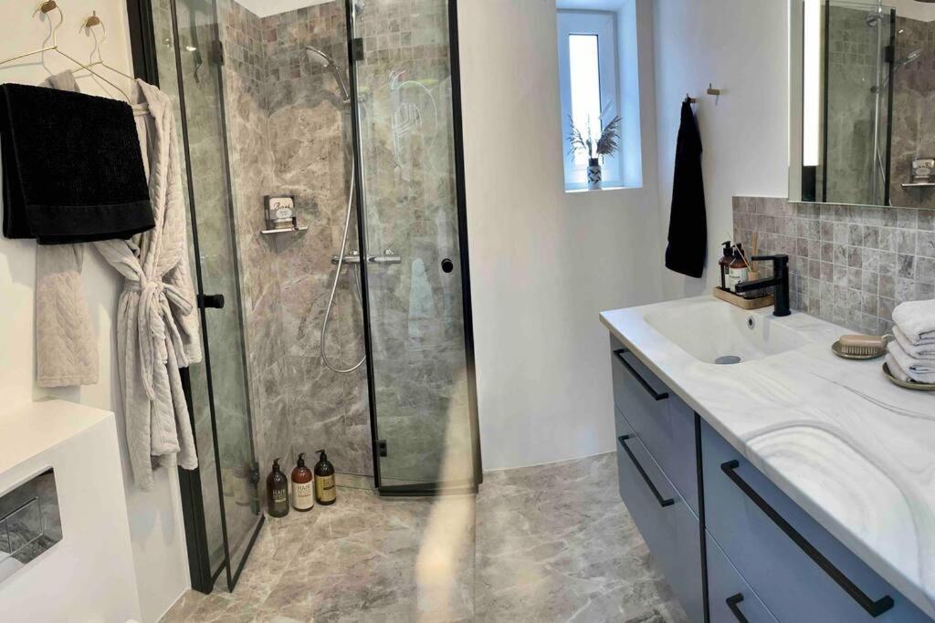 Luksus Hus I 1St Raekke, All-Incl Top Komfort Med Spa Og Skov Stroby Exterior photo